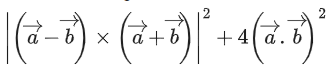 JEE Main Previous year questions (2021-23): Vector Algebra and Three Dimensional Geometry - 1