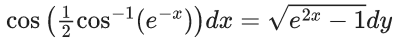 JEE Main Previous year questions (2021-23): Differential Equations