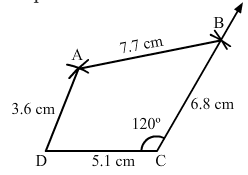 Chapter 18 - Practical Geometry (Constructions) (Part - 5), Class 8, Maths RD Sharma Solutions | RD Sharma Solutions for Class 8 Mathematics