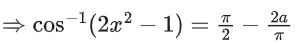 JEE Main Previous Year Questions (2021-23): Inverse Trigonometric Functions