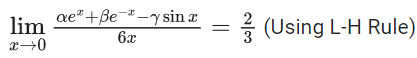 JEE Main Previous year questions (2021-23): Limits, Continuity and Differentiability