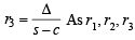 JEE Advanced (Subjective Type Questions): Properties of Triangle - 1 | Chapter-wise Tests for JEE Main & Advanced