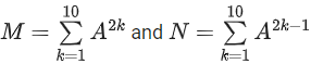 JEE Main Previous year questions (2021-23): Matrices and Determinants - 1