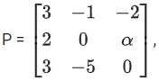 JEE Main Previous year questions (2021-23): Matrices and Determinants - 2