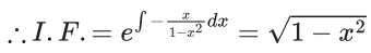 JEE Main Previous year questions (2021-23): Differential Equations