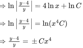 JEE Main Previous year questions (2021-23): Differential Equations