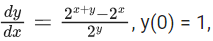 JEE Main Previous year questions (2021-23): Differential Equations