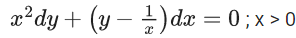 JEE Main Previous year questions (2021-23): Differential Equations