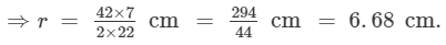 RD Sharma Solutions (Part - 1) - Ex-21.1, Mensuration - II Area of Circle, Class 7, Math | RD Sharma Solutions for Class 7 Mathematics