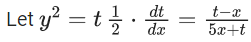 JEE Main Previous year questions (2021-23): Differential Equations