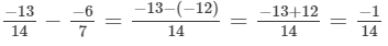 RD Sharma Solutions (Ex.1.3): Rational Numbers | RD Sharma Solutions for Class 8 Mathematics