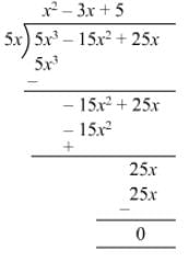 RD Sharma Solutions for Class 8 Math Chapter 8 - Division of Algebraic Expressions (Part-2) | RD Sharma Solutions for Class 8 Mathematics