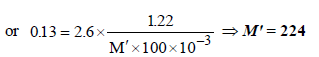 JEE Advanced (Subjective Type Questions): Solutions- 3 | Chapter-wise Tests for JEE Main & Advanced