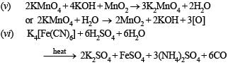 JEE Advanced (Subjective Type Questions): The d & f-Block Elements & Coordination Compounds- 1 | Chapter-wise Tests for JEE Main & Advanced
