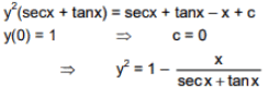 JEE Main Previous Year Questions (2016- 2025): Differential Equations