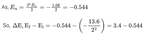 JEE Previous year questions (2021-22): Atom & Nuclei