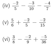RD Sharma Solutions (Ex.1.4): Rational Numbers | RD Sharma Solutions for Class 8 Mathematics