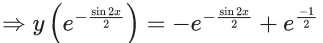 JEE Main Previous year questions (2021-23): Differential Equations