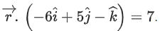 JEE Main Previous year questions (2021-23): Vector Algebra and Three Dimensional Geometry - 1