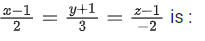 JEE Main Previous year questions (2021-23): Vector Algebra and Three Dimensional Geometry - 2