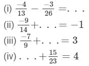 RD Sharma Solutions (Ex.1.3): Rational Numbers | RD Sharma Solutions for Class 8 Mathematics