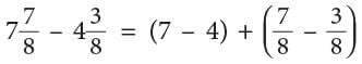 Operations on Fractions Chapter Notes | Mathematics Class 6 (SSC Board)