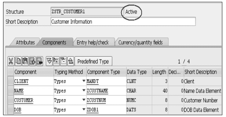 SAP ABAP - Structures | Learn and Master SAP ABAP - Software Development