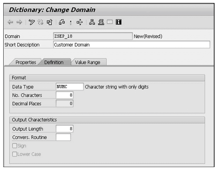 SAP ABAP - Domains | Learn and Master SAP ABAP - Software Development