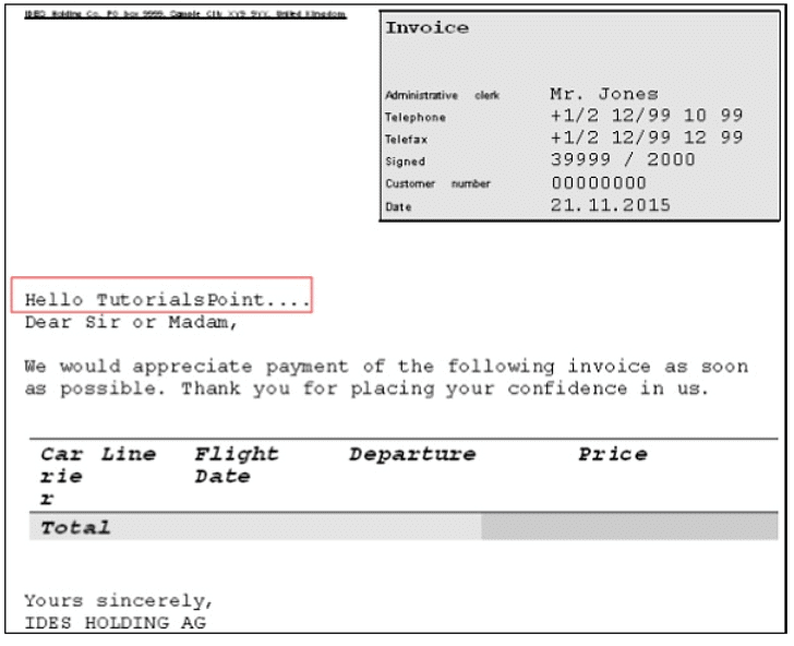 SAP ABAP - Smart Forms | Learn and Master SAP ABAP - Software Development