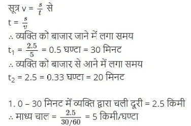 सरल रेखा में गति (Motion in a Straight Line) NCERT Solutions | NCERT Textbooks in Hindi (Class 6 to Class 12) - CTET & State TET