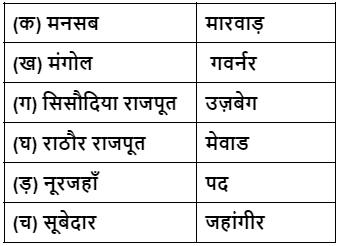 मुग़ल साम्राज्य (The Mughal Empire) NCERT Solutions | NCERT Textbooks in Hindi (Class 6 to Class 12) - CTET & State TET