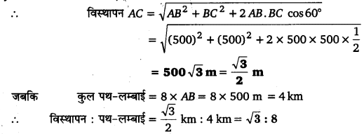 समतल में गति (Motion in a Plane) NCERT Solutions | NCERT Textbooks in Hindi (Class 6 to Class 12) - CTET & State TET