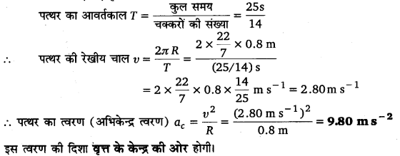 समतल में गति (Motion in a Plane) NCERT Solutions | NCERT Textbooks in Hindi (Class 6 to Class 12) - CTET & State TET