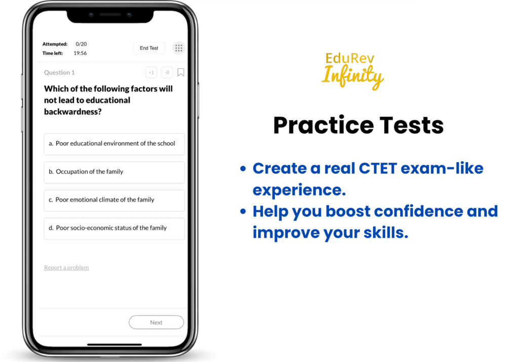 What do you get under EduRev Infinity Package for Child Development and Pedagogy | Child Development and Pedagogy for CTET Preparation - CTET & State TET