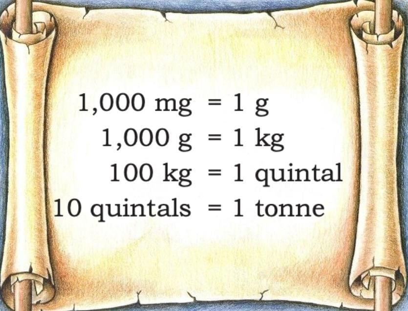 Weight and Capacity Chapter Notes | Mathematics (Maths Mela) Class 5 - New NCERT