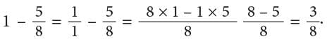 Operations on Fractions Chapter Notes | Mathematics Class 6 (SSC Board)