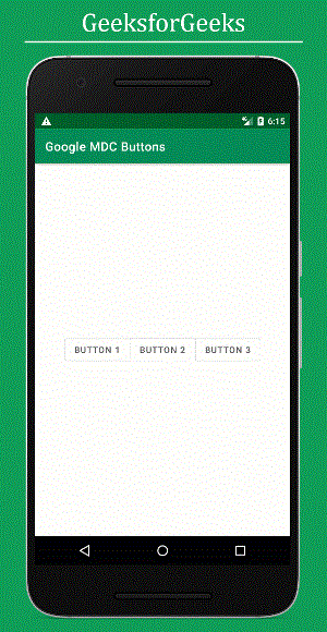 Material Design Buttons in Android with Example - Software Development