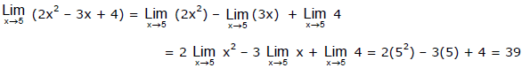 Limits, Chapter Notes, Class 11, Maths