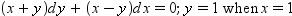NCERT Solutions Class 12 Maths Chapter 9 - Differential Equations