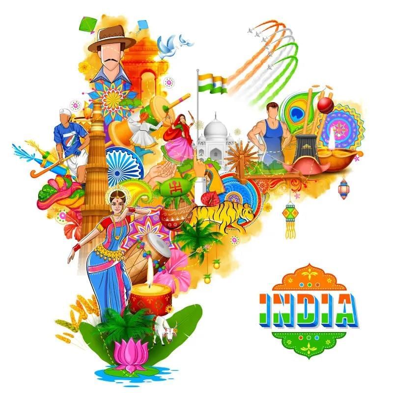 Worksheet Solutions: Our Vibrant Country | Worksheets with Solutions for Class 5