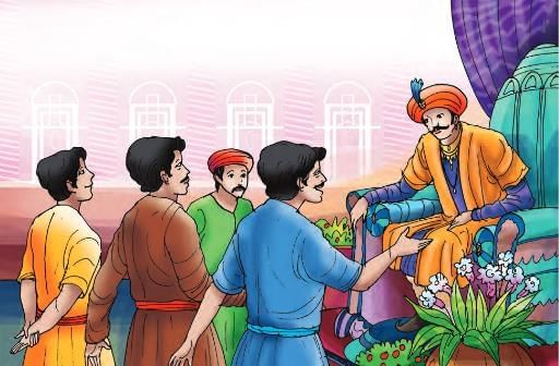 Worksheet Solutions: तीन बुद्धिमान | Hindi (Malhar) Class 7 - New NCERT