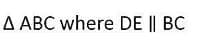 Theorem 1 ( Thales theorem)