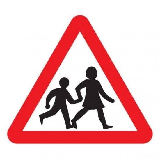 Aluminum Printed School ahead sign board, Shape: Equilateral at ₹ 1500/sq  ft in Coimbatore