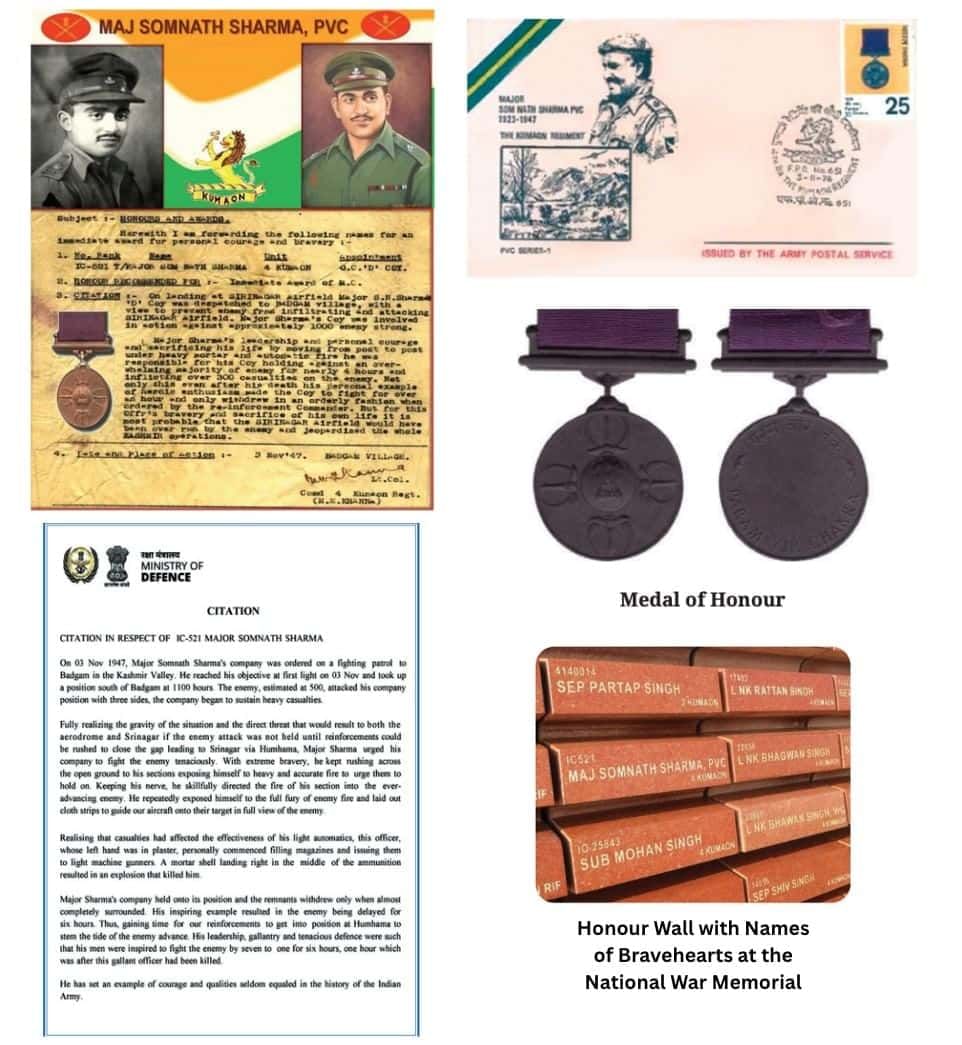 A Tale of Valour: Major Somnath Sharma and the Battle of Badgam Chapter Notes | Chapter Notes For Class 8