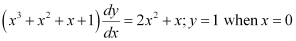 NCERT Solutions Class 12 Maths Chapter 9 - Differential Equations