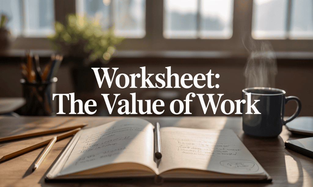 Worksheet: The Value of Work