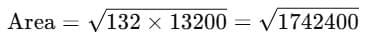 Solved Question and Answers: Heron`s Formula | Mathematics (Maths) Class 9