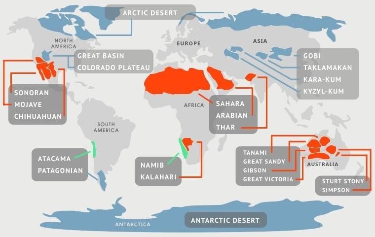 GC Leong: Summary of Arid or Desert Landforms | Geography for UPSC CSE