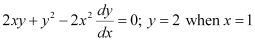 NCERT Solutions Class 12 Maths Chapter 9 - Differential Equations