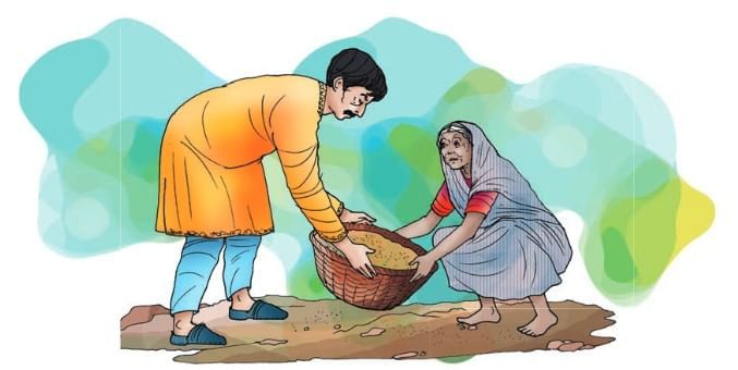 Worksheet: एक टोकरी भर मिट्टी | Worksheets with Solutions for Class 8